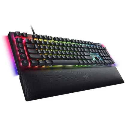 Клавіатура ігрова RAZER BlackWidow V4, Green Switch, UKR (Black) у Старокостянтинові