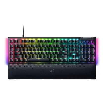 Клавіатура ігрова RAZER BlackWidow V4, Green Switch, UKR (Black) у Старокостянтинові