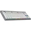 Клавiатура ігрова Logitech G515 Lightspeed TKL (White)