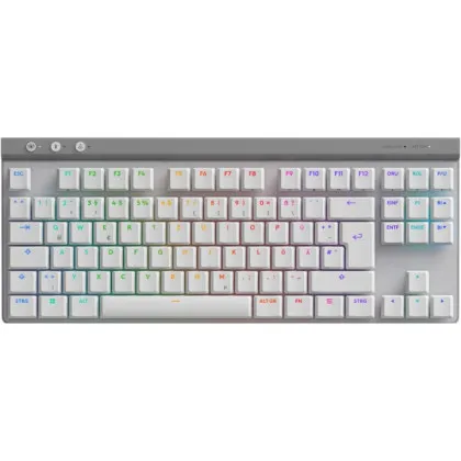 Клавiатура ігрова Logitech G515 Lightspeed TKL (White) в Миколаєві