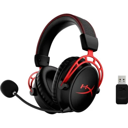 Ігрова гарнітура HyperX Cloud Alpha WL/USB-A (Black/Red) в Шептицькому