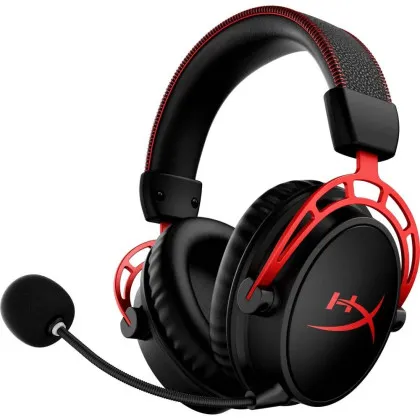 Ігрова гарнітура HyperX Cloud Alpha WL/USB-A (Black/Red) в Шептицькому