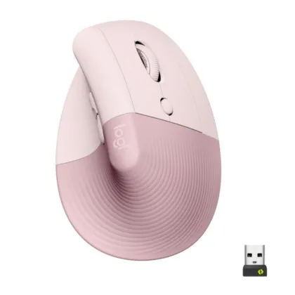 Миша бездротова Logitech Lift Vertical Ergonomic (Rose) в Камʼянському