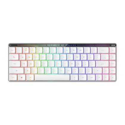 Клавіатура ігрова ASUS ROG Falchion RX Low Profile, EN/UK (White) в Камʼянському