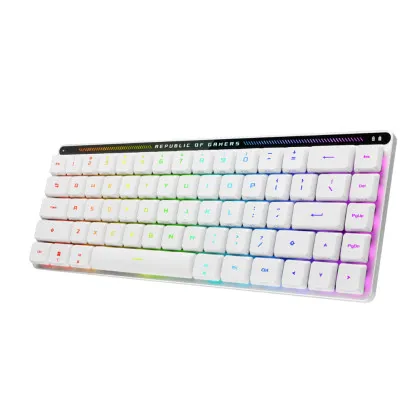 Клавіатура ігрова ASUS ROG Falchion RX Low Profile, EN/UK (White) в Камʼянському