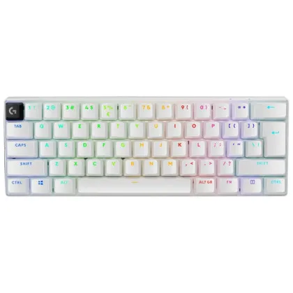 Клавіатура ігрова Logitech G PRO X 60 TKL GX Optical Tactile (White) в Рівному