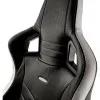 Крісло для геймерів Noblechairs EPIC Real Leather (Black/White/Red)